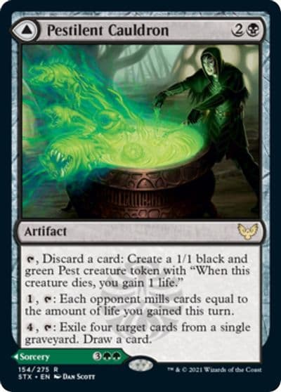 Pestilent Cauldron Strixhaven: School of Mages Magic card