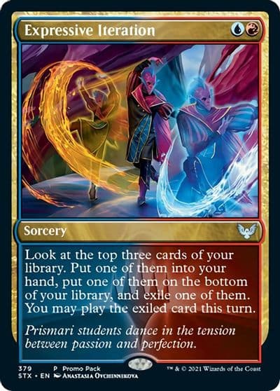 Expressive Iteration Promo Pack: Strixhaven Magic card