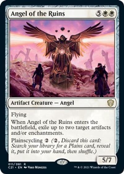 Angel of the Ruins Commander 2021 Magic card