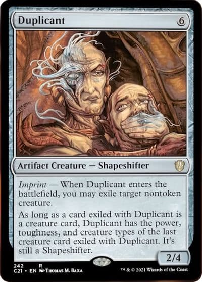 Duplicant Commander 2021 Magic card
