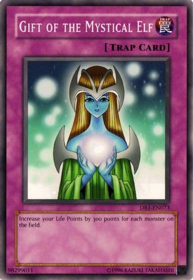Gift of The Mystical Elf Dark Beginning 1 Yu-Gi-Oh! card