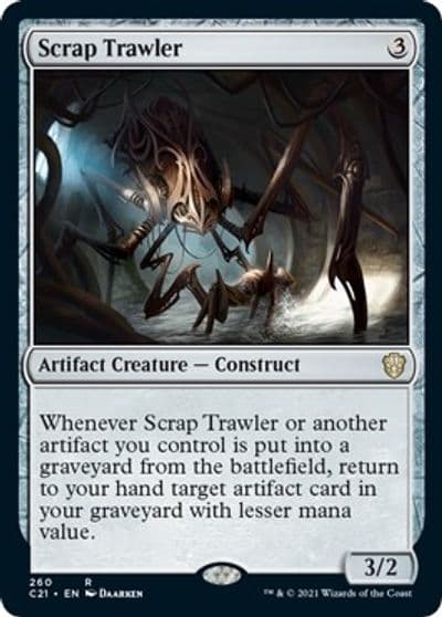 Scrap Trawler Commander 2021 Magic card