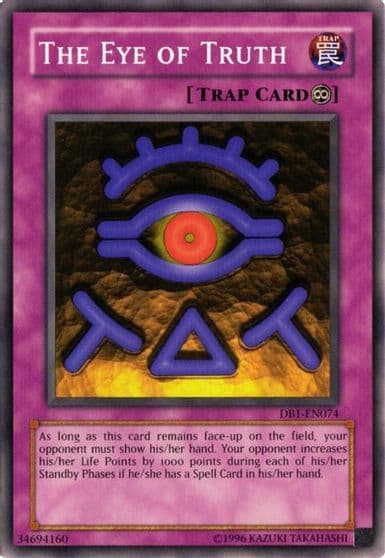 The Eye of Truth Dark Beginning 1 Yu-Gi-Oh! card