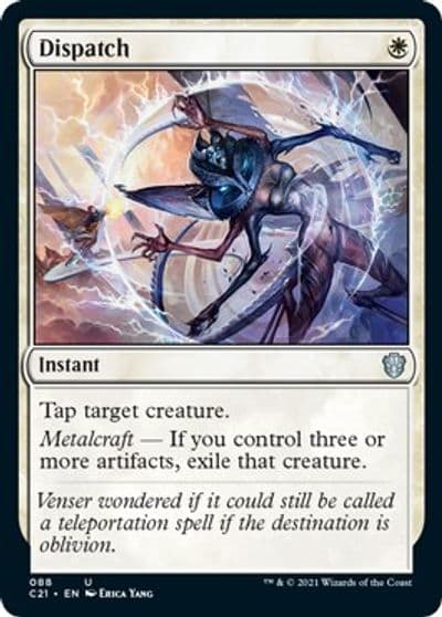 Dispatch Commander 2021 Magic card