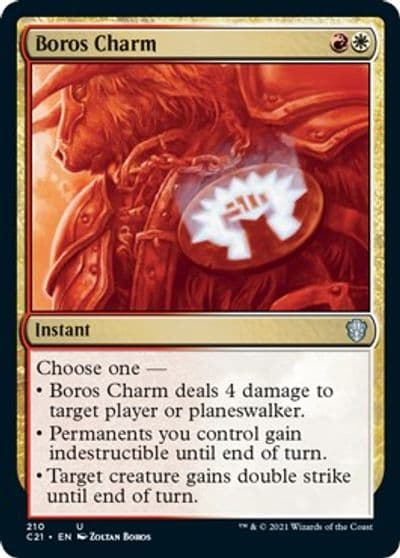 Boros Charm Commander 2021 Magic card