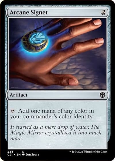 Arcane Signet Commander 2021 Magic card