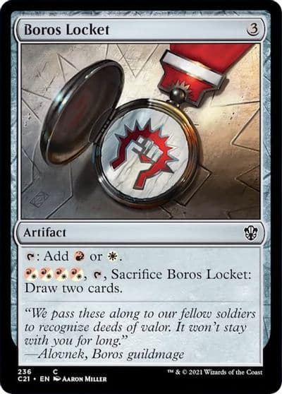 Boros Locket Commander 2021 Magic card