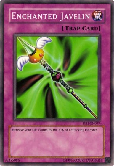 Enchanted Javelin Dark Beginning 1 Yu-Gi-Oh! card