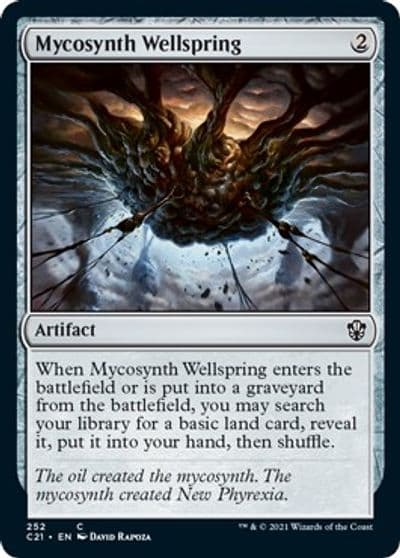 Mycosynth Wellspring Commander 2021 Magic card