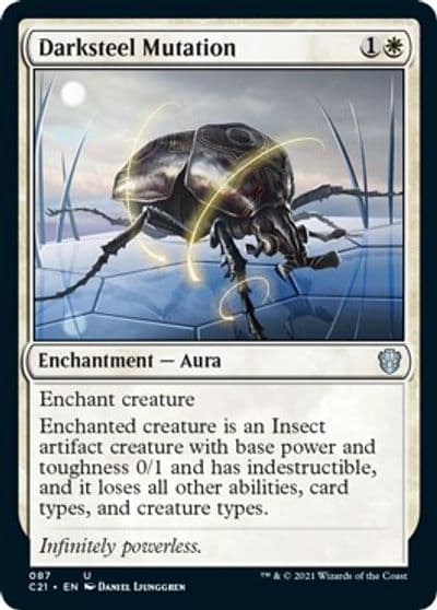 Darksteel Mutation Commander 2021 Magic card