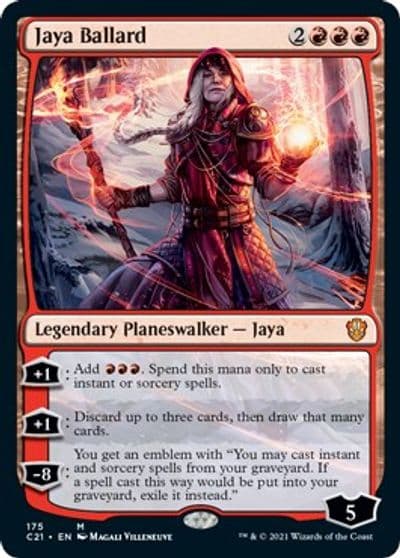 Jaya Ballard Commander 2021 Magic card
