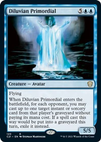 Diluvian Primordial Commander 2021 Magic card