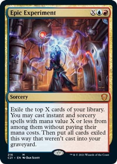 Epic Experiment Commander 2021 Magic card