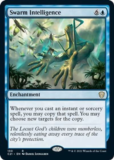 Swarm Intelligence Commander 2021 Magic card