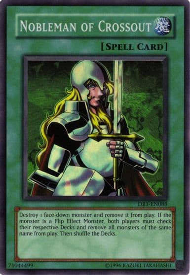 Nobleman of Crossout Dark Beginning 1 Yu-Gi-Oh! card