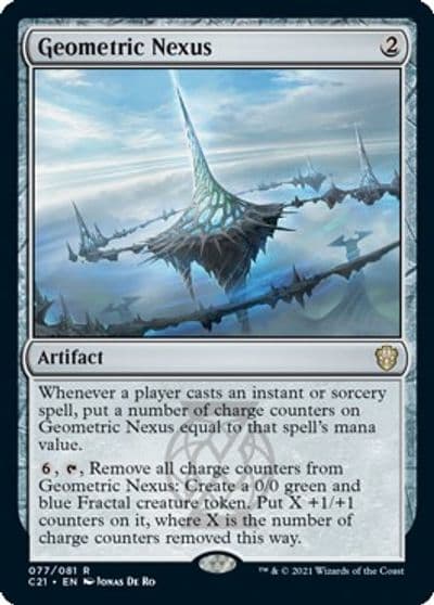 Geometric Nexus Commander 2021 Magic card
