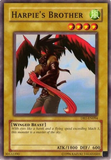 Harpies Brother Dark Beginning 1 Yu-Gi-Oh! card