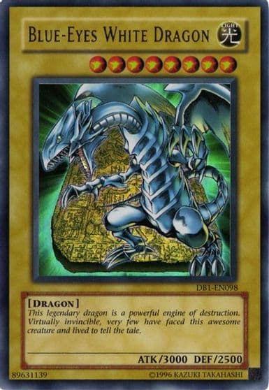 Blue Eyes White Dragon Dark Beginning 1 Yu-Gi-Oh! card