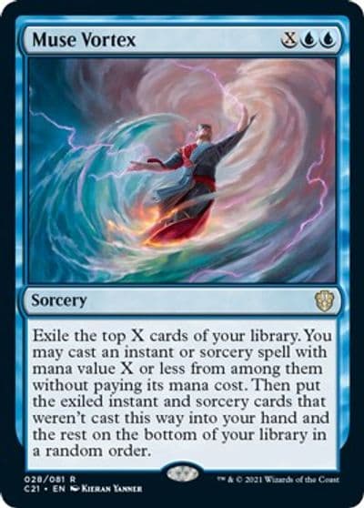 Muse Vortex Commander 2021 Magic card