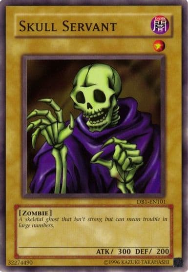 Skull Servant Dark Beginning 1 Yu-Gi-Oh! card