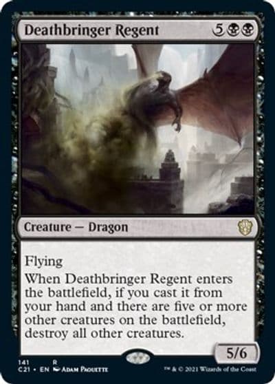 Deathbringer Regent Commander 2021 Magic card
