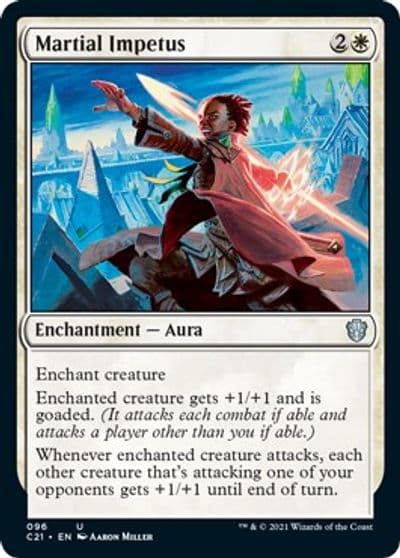 Martial Impetus Commander 2021 Magic card