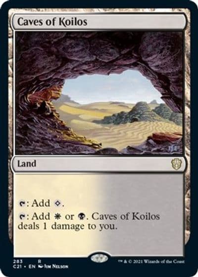 Caves of Koilos Commander 2021 Magic card