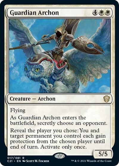 Guardian Archon Commander 2021 Magic card
