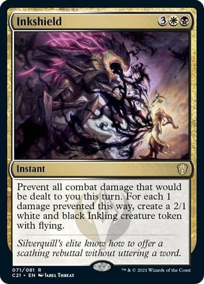 Inkshield Commander 2021 Magic card