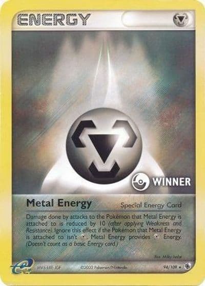 Metal Energy (Special) [Winner] League & Championship Cards Pokemon card