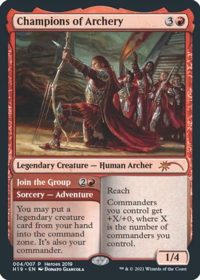 Champions of Archery Unique and Miscellaneous Promos Magic card