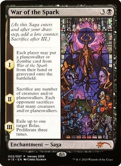War of the Spark Unique and Miscellaneous Promos Magic card
