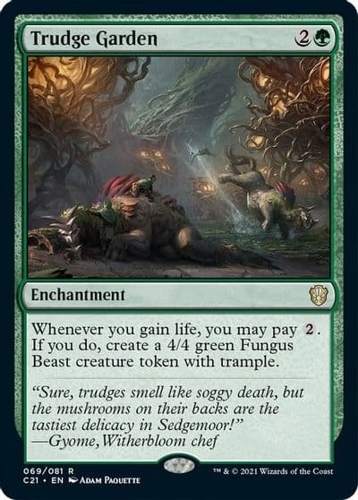 Trudge Garden Commander 2021 Magic card