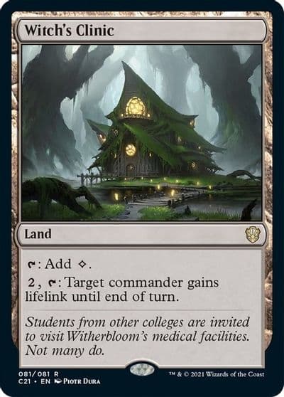 Witchs Clinic Commander 2021 Magic card
