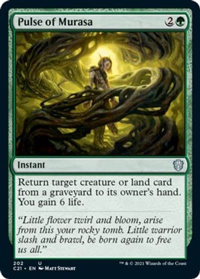 Pulse of Murasa Commander 2021 Magic card