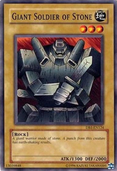 Giant Soldier of Stone Dark Beginning 1 Yu-Gi-Oh! card