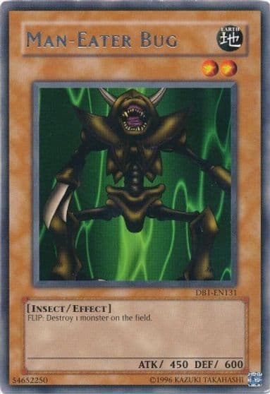 Man Eater Bug Dark Beginning 1 Yu-Gi-Oh! card