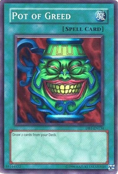 Pot of Greed Dark Beginning 1 Yu-Gi-Oh! card