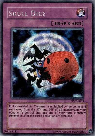 Skull Dice Yu-Gi-Oh! Video Game Promotional Cards Yu-Gi-Oh! card