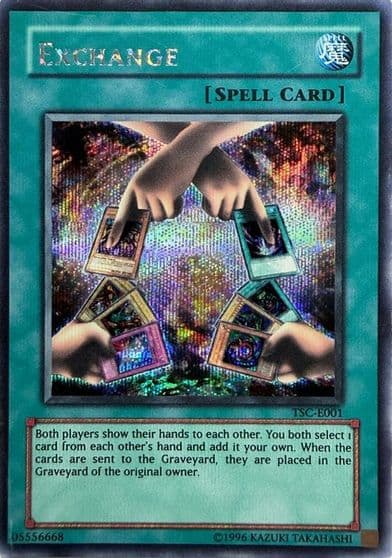 Exchange Yu-Gi-Oh! Video Game Promotional Cards Yu-Gi-Oh! card