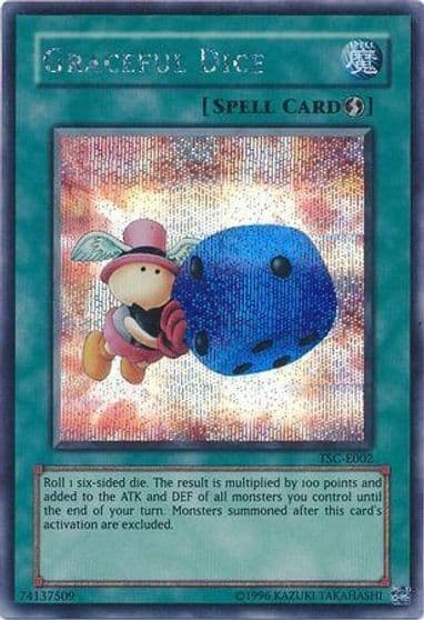 Graceful Dice Yu-Gi-Oh! Video Game Promotional Cards Yu-Gi-Oh! card