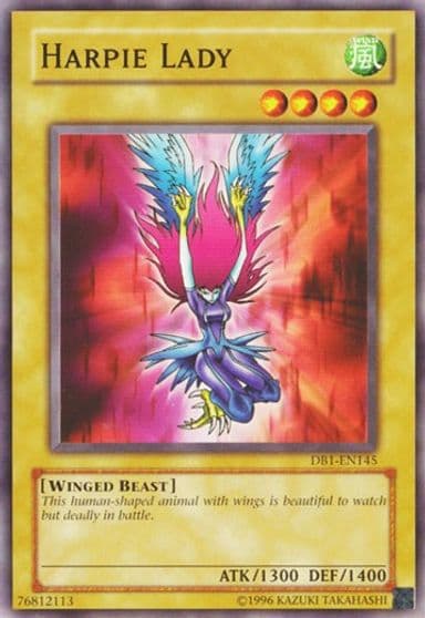 Harpie Lady Dark Beginning 1 Yu-Gi-Oh! card