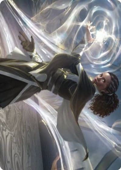 Clever Lumimancer Art Card Art Series: Strixhaven Magic card