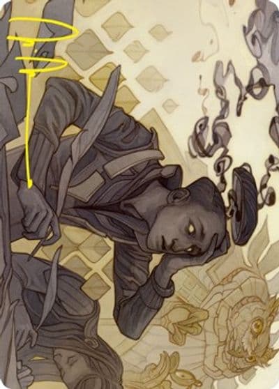 Go Blank Art Card Gold Stamped Signature Art Series: Strixhaven Magic card