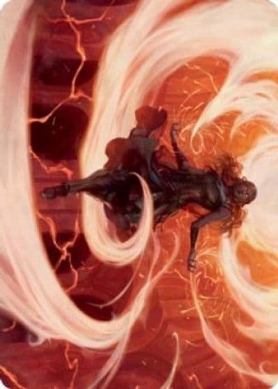 Crackle with Power Art Card Art Series: Strixhaven Magic card
