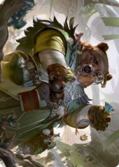 Professor of Zoomancy Art Card Art Series: Strixhaven Magic card