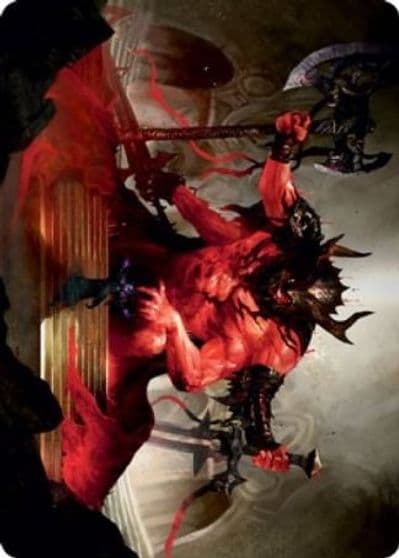 Awaken the Blood Avatar Art Card Art Series: Strixhaven Magic card