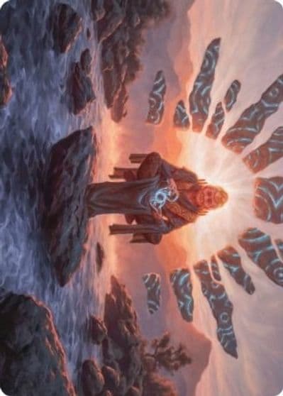 Jadzi Oracle of Arcavios Art Card Art Series: Strixhaven Magic card