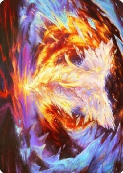 Magma Opus Art Card Art Series: Strixhaven Magic card