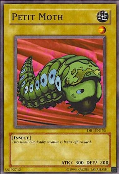 Petit Moth Dark Beginning 1 Yu-Gi-Oh! card